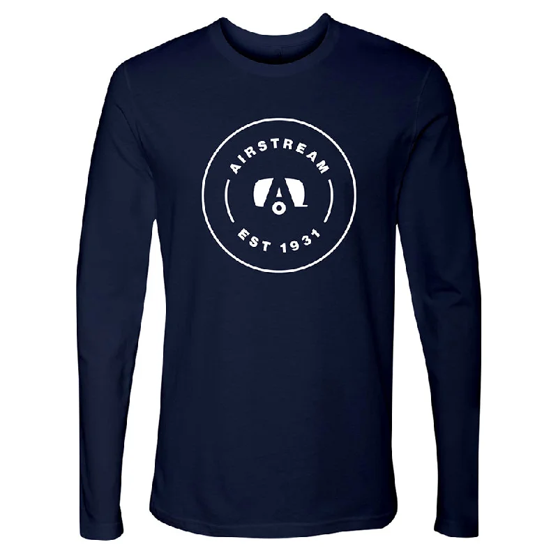 Airstream 1931 Trailer A Circle Unisex Long Sleeve T-Shirt Hooded Caped Shawl Collar