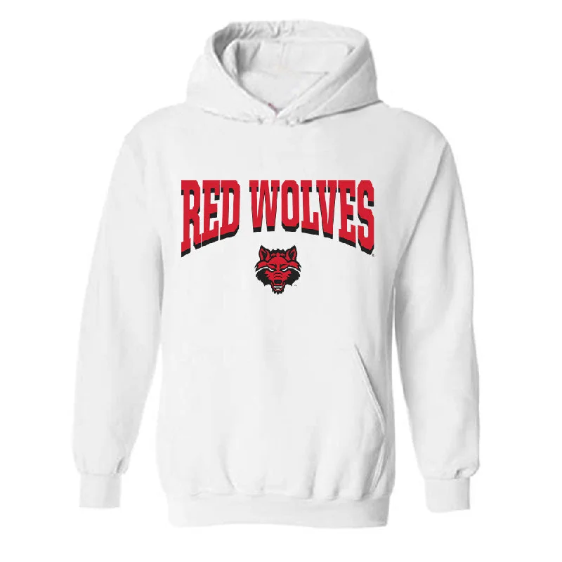 Arkansas State - NCAA Women's Bowling : Faith Welch - Hooded Sweatshirt Hoodie with Toggle Buttons Decorative Unique