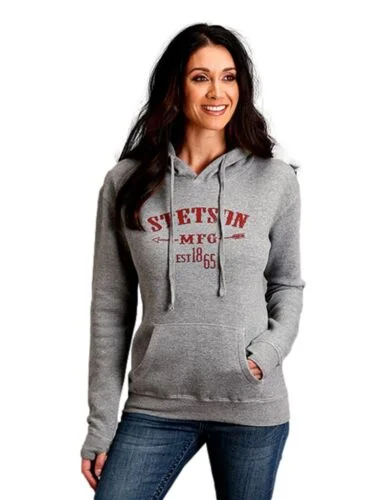 Sale ✨Stetson Arrows Women's Hoodie Hoodie with Zipper Placket Modern Functional