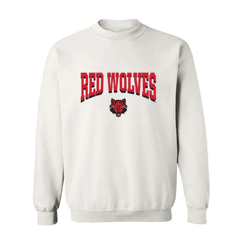 Arkansas State - NCAA Women's Bowling : Faith Welch - Crewneck Sweatshirt Hoodie with Full-Zip Functional Layering