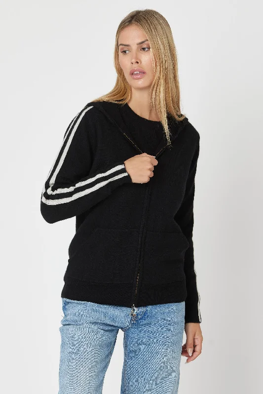 Off-duty Hoodie Hoodie with Full-Zip Functional Layering