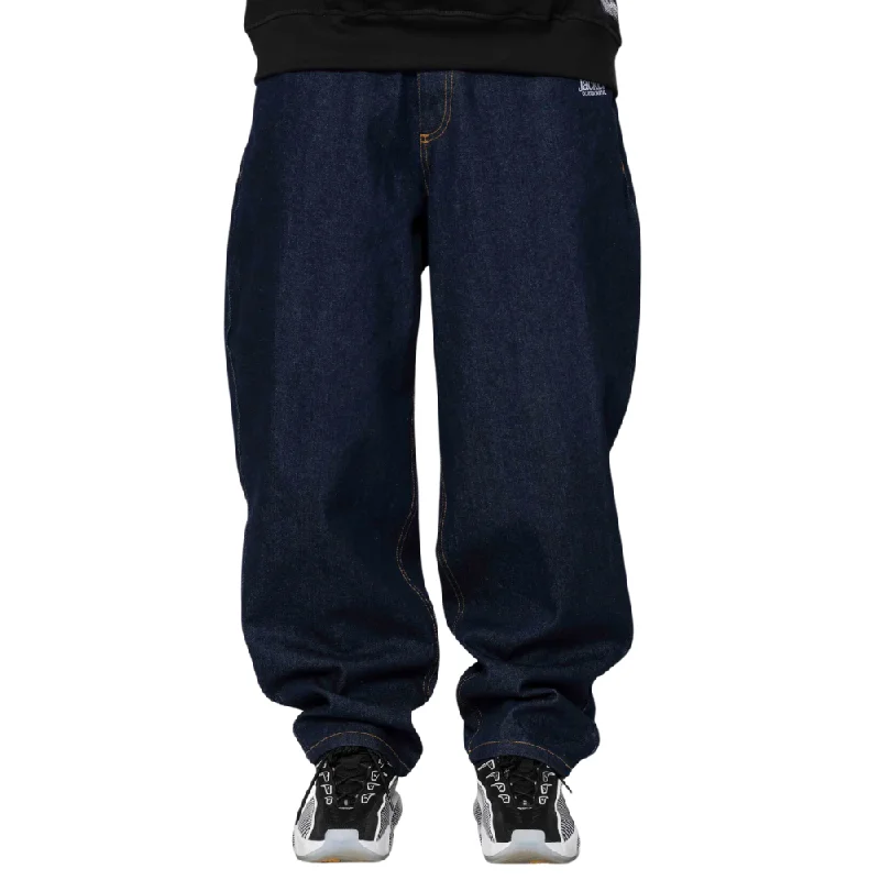 Nostalgia Baggy Pants Raw Blue Stretch Fit Pants