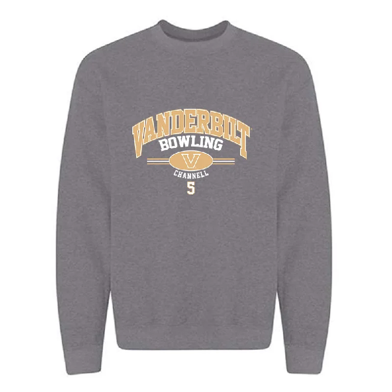 Vanderbilt - NCAA Women's Bowling : Kailee Channell - Crewneck Sweatshirt Classic Fashion Shersey Hoodie with Hem Contrast Bold Stylish