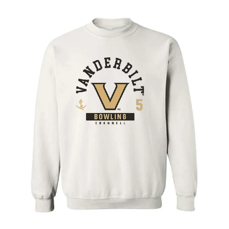 Vanderbilt - NCAA Women's Bowling : Kailee Channell - Crewneck Sweatshirt Classic Fashion Shersey Hoodie with Hem Lace Feminine Delicate