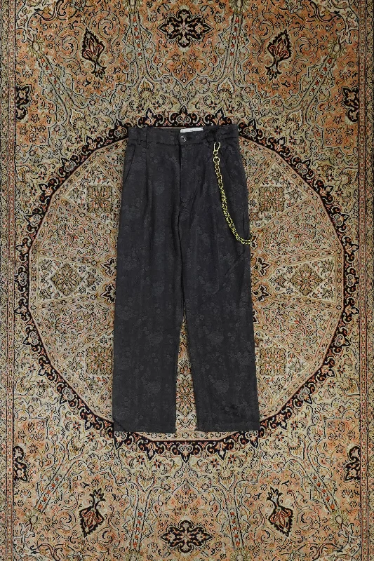 Song for the Mute LONG WORK PANT(FLOWER) Relaxed Casual Leggings