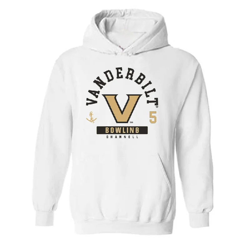 Vanderbilt - NCAA Women's Bowling : Kailee Channell - Hooded Sweatshirt Classic Fashion Shersey Hoodie with Side Slits Relaxed Casual