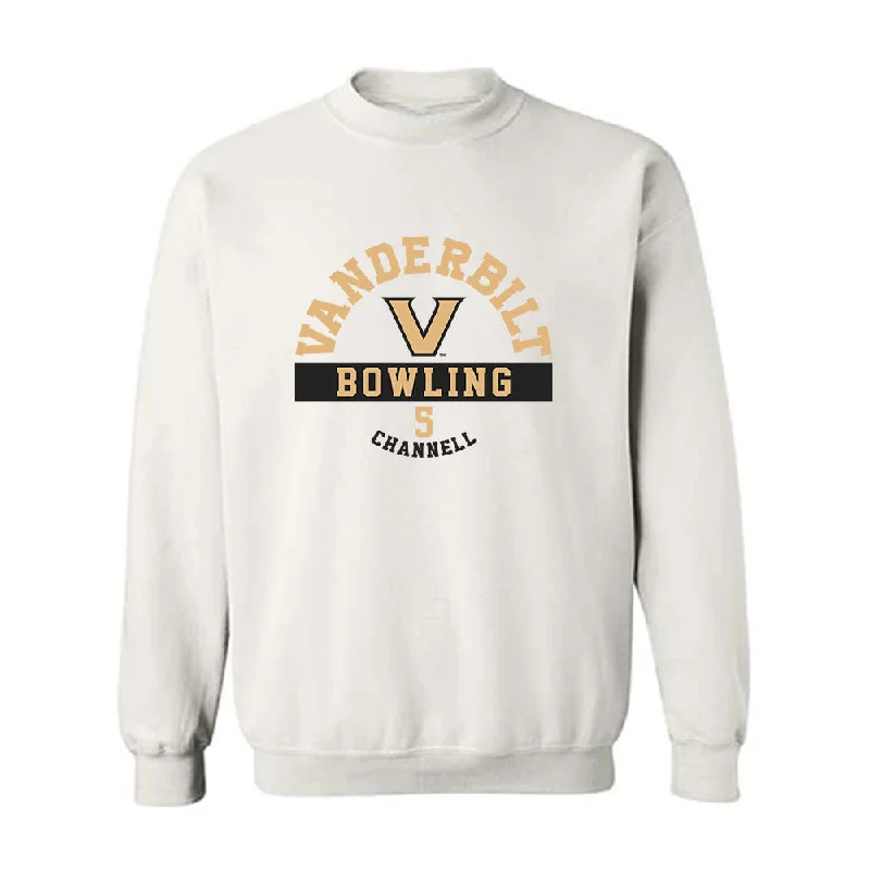 Vanderbilt - NCAA Women's Bowling : Kailee Channell - Crewneck Sweatshirt Classic Fashion Shersey Hoodie with Hem Patch Decorative Personalized