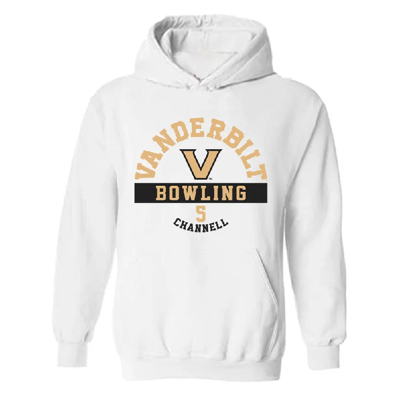 Vanderbilt - NCAA Women's Bowling : Kailee Channell - Hooded Sweatshirt Classic Fashion Shersey Hoodie with Hem Drawcord Adjustable Customizable