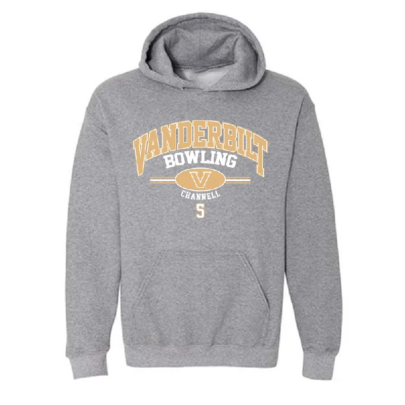 Vanderbilt - NCAA Women's Bowling : Kailee Channell - Hooded Sweatshirt Classic Fashion Shersey Hoodie with Hem Detail Decorative Unique