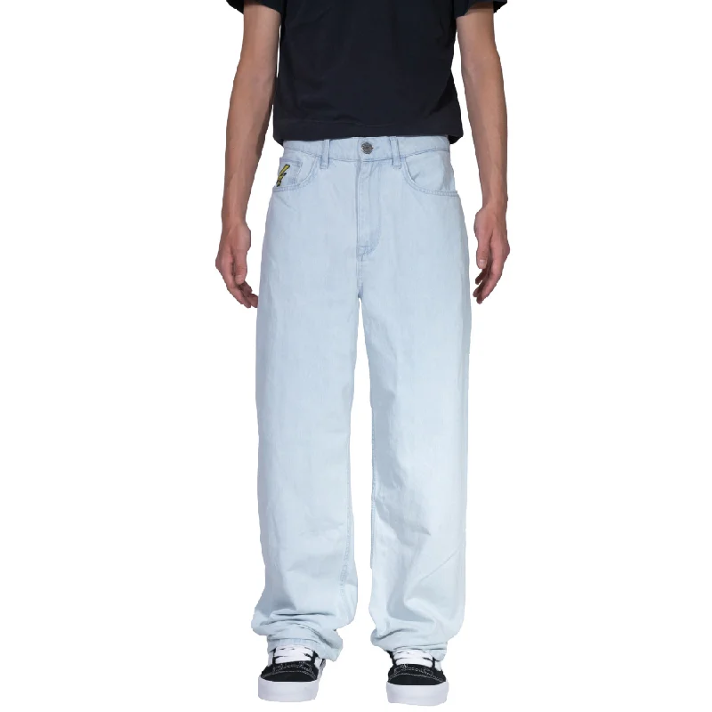 Electric Baggy Denim Pants Light Blue Comfortable Denim Pants