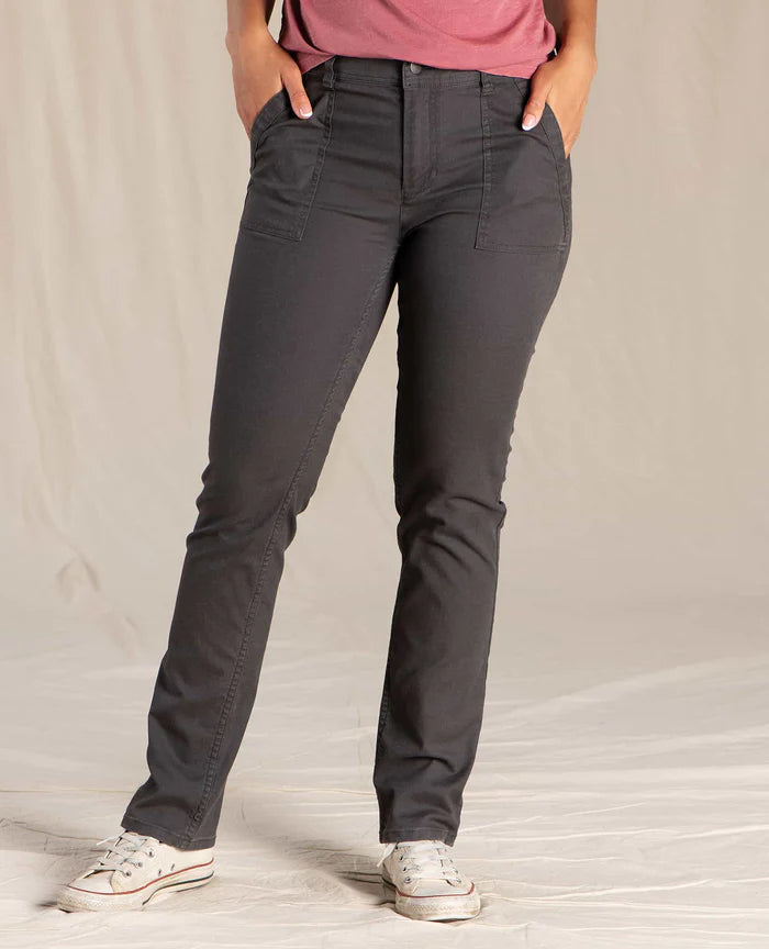 Toad & Co Women's Earthworks Pant Sale Sleek Black Pants