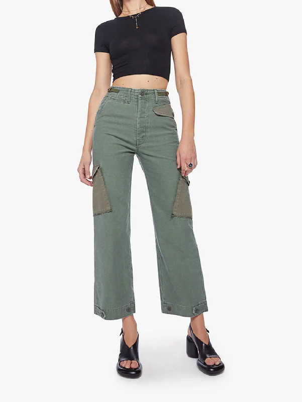 The GI Jane Greaser Nerdy Pant - On The Double High-Waist Trousers