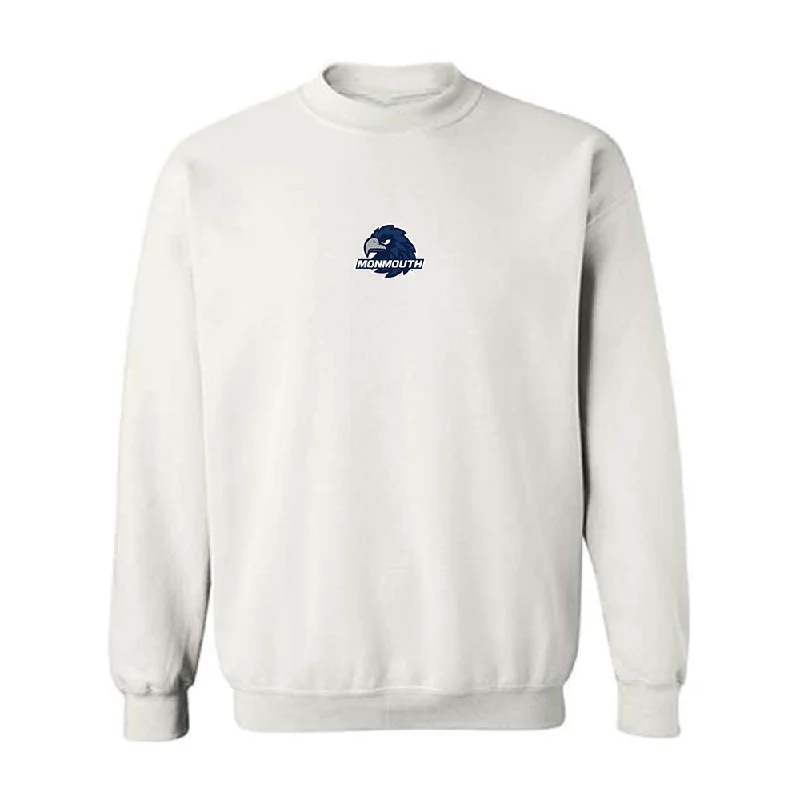 Monmouth - NCAA Women's Bowling : Siyah Sweeny - Crewneck Sweatshirt Hoodie with Bell Sleeves Flared Feminine