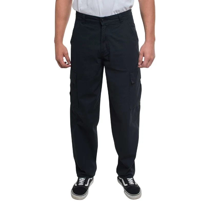 X-Tra Cargo Baggy Pant Black Slim-Fit Khaki Pants