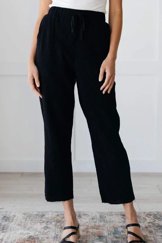 Hazel Blues® | Zuni Cropped Pants Casual Lounge Pants