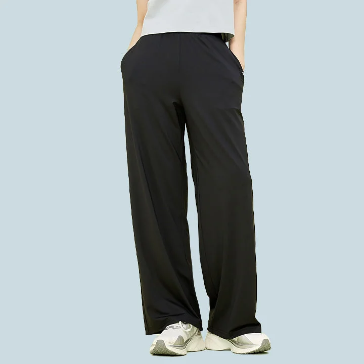 Medium Feather Cooling Wide Pants Comfortable Denim Trousers