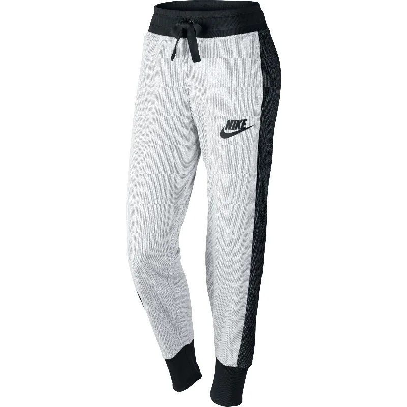 Nike Rally Plus Women's Jogger Pants Grey Chic Checkered Pants