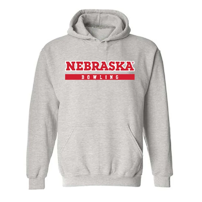 Nebraska - NCAA Women's Bowling : Desiree Buchert - Classic Shersey Hooded Sweatshirt Hoodie Jacket Zipper Layering