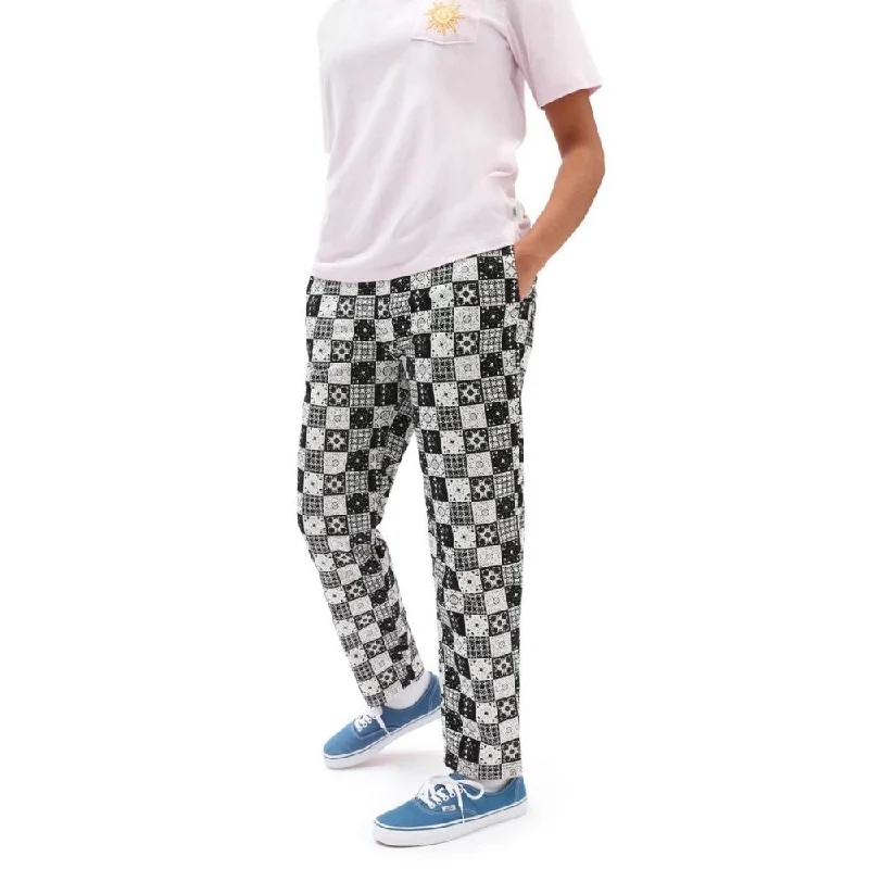 Skateistan Pants Black Chic Checkered Pants