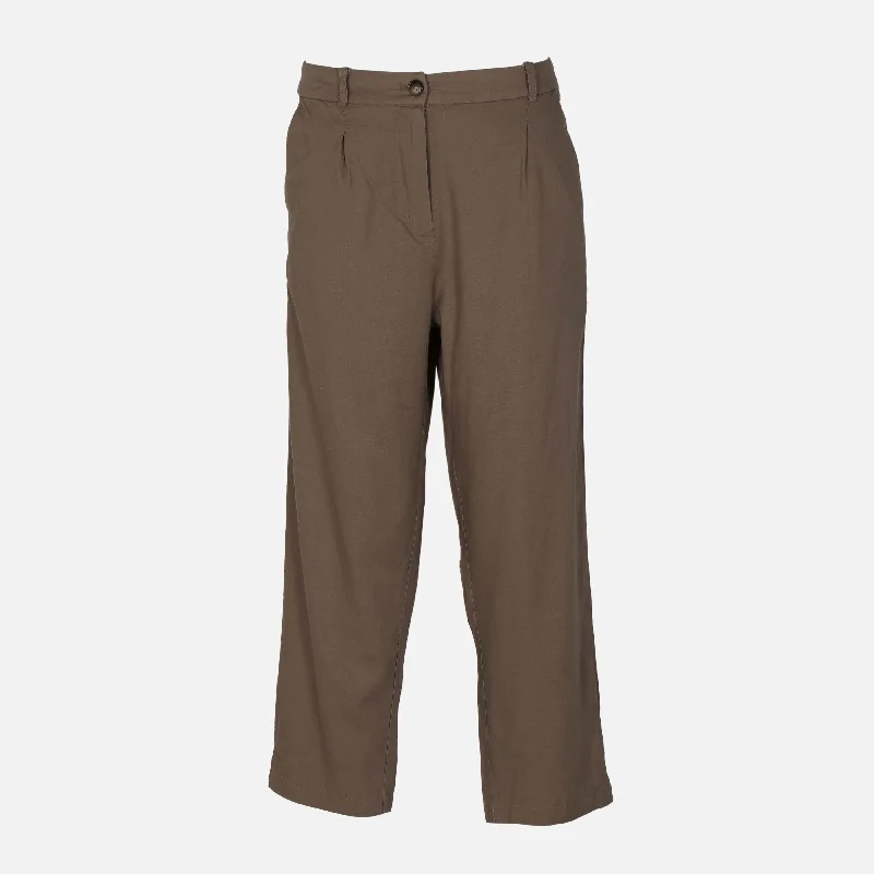 LADIES CASUAL PANTS Slim-Fit Khaki Pants