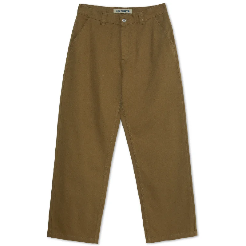 44'! Pants Brass Warm Wool Trousers