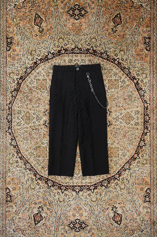 Song for the Mute PAINTERS PANT(BLACK) Comfortable Denim Leggings