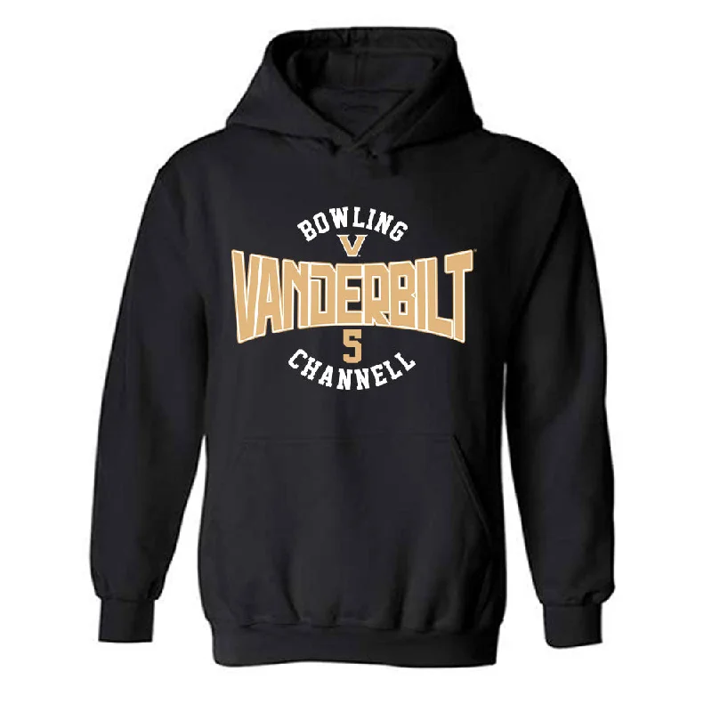 Vanderbilt - NCAA Women's Bowling : Kailee Channell - Hooded Sweatshirt Classic Fashion Shersey Hoodie with Front Slit Layering Stylish