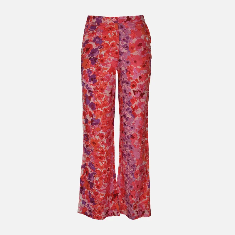 LADIES PRINTED VISCOSE PANT Modern Skinny Pants